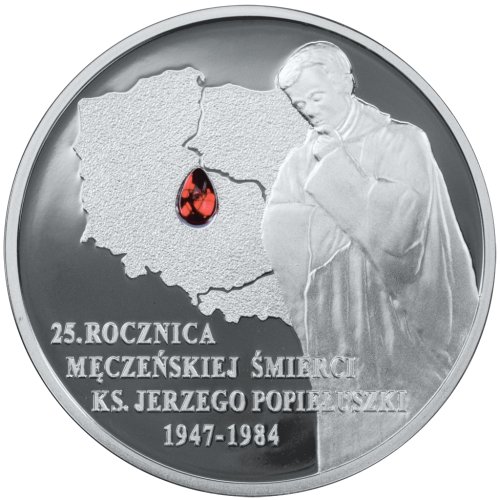 10 zł, 25 rocznica śmierci Księdza Jerzego Popiełuszki, 2009
