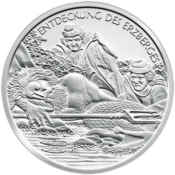 Srebrne monety kolekcjonerskie o nominale 10 Euro Opowieści i legendy Austrii