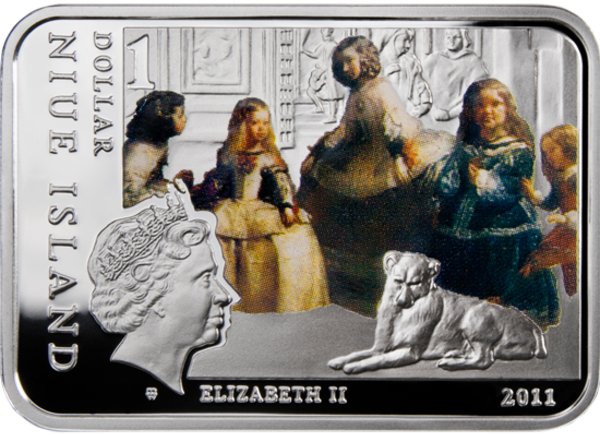 www.numizmatyczny.pl 1 dolar, Malarze Świata - Diego Velázquez
